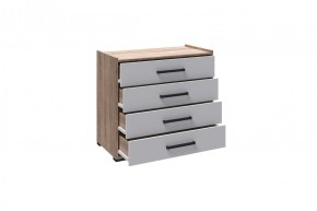 Спальня Соната Комод (Белый/Дуб крафт золотой) в Тавде - tavda.ok-mebel.com | фото 2