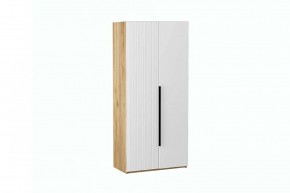 СТЕФАНИ-2 Шкаф (дуб крафт золотой/белый софт) в Тавде - tavda.ok-mebel.com | фото