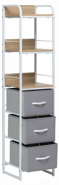 Стеллаж комбинированный Ноа в Тавде - tavda.ok-mebel.com | фото 4
