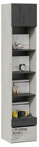 Стеллаж комбинированный Оксфорд-2 ТД-399.07.20 в Тавде - tavda.ok-mebel.com | фото