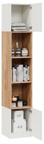 Стеллаж комбинированный Стелла в Тавде - tavda.ok-mebel.com | фото 3