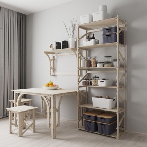 Стеллаж Конструктор Арт.С2000-1 в Тавде - tavda.ok-mebel.com | фото 6