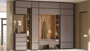 Стенка для прихожей Роут в Тавде - tavda.ok-mebel.com | фото 2