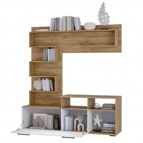 Гостиная Евро (крафт/белый) в Тавде - tavda.ok-mebel.com | фото 2
