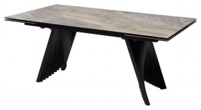 Стол IVAR 180 MARBLES KL-80 Серый мрамор, итальянская керамика, ®DISAUR в Тавде - tavda.ok-mebel.com | фото 2