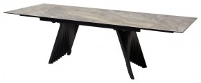 Стол IVAR 180 MARBLES KL-80 Серый мрамор, итальянская керамика, ®DISAUR в Тавде - tavda.ok-mebel.com | фото 9