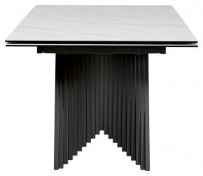 Стол IVAR 180 MARBLES KL-99 Белый мрамор, итальянская керамика, ®DISAUR в Тавде - tavda.ok-mebel.com | фото 12
