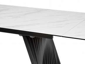 Стол IVAR 180 MARBLES KL-99 Белый мрамор, итальянская керамика, ®DISAUR в Тавде - tavda.ok-mebel.com | фото 8