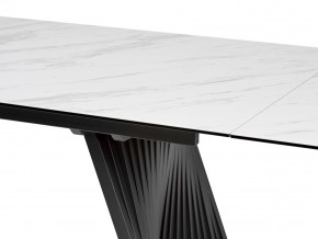 Стол IVAR 200 MARBLES KL-99 Белый мрамор, итальянская керамика, ®DISAUR в Тавде - tavda.ok-mebel.com | фото 3