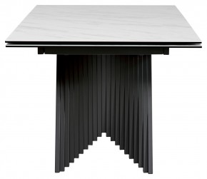 Стол IVAR 200 MARBLES KL-99 Белый мрамор, итальянская керамика, ®DISAUR в Тавде - tavda.ok-mebel.com | фото 7