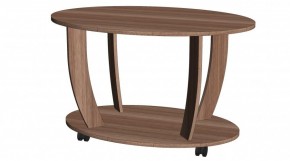 Стол Журнальный Овальный (шимо темный) в Тавде - tavda.ok-mebel.com | фото