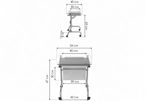 Стол компьютерный Riko в Тавде - tavda.ok-mebel.com | фото 7