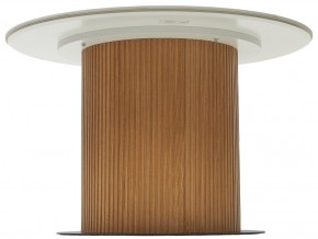 Стол MESA D120 цвет БЕЛЫЙ МРАМОР M326 / Каркас OAK, ®DISAUR в Тавде - tavda.ok-mebel.com | фото 8
