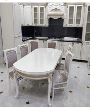 Стол овальный раскладной Бостон 2000(2400)*1000 в Тавде - tavda.ok-mebel.com | фото