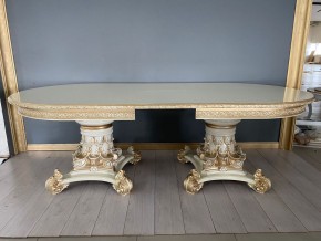 Стол овальный раскладной Версаль 2500(3000)*1100 в Тавде - tavda.ok-mebel.com | фото