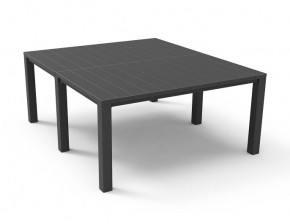 Стол раскладной Джули (Julie Double table 2 configurations) Графит в Тавде - tavda.ok-mebel.com | фото 3