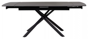 Стол RIVOLI 140 MATT BLACK MARBLE SOLID CERAMIC / BLACK, ®DISAUR в Тавде - tavda.ok-mebel.com | фото 2