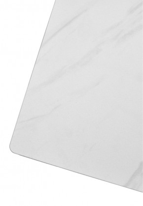 Стол VASTO 180 MARBLES KL-99 Белый мрамор матовый, итальянская керамика/ черный каркас, ®DISAUR в Тавде - tavda.ok-mebel.com | фото 7