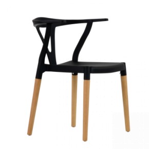 Стул Barneo N-218 Wishbone интерьерный кухонный черный в Тавде - tavda.ok-mebel.com | фото