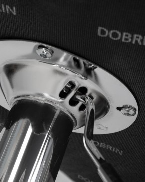 Стул барный DOBRIN BARNY, серый велюр (MJ9-75) в Тавде - tavda.ok-mebel.com | фото 10