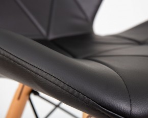 Стул барный DOBRIN BUTTERFLY BAR, ножки светлый бук, цвет чёрный в Тавде - tavda.ok-mebel.com | фото 10