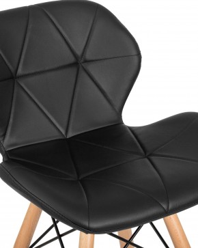 Стул барный DOBRIN BUTTERFLY BAR, ножки светлый бук, цвет чёрный в Тавде - tavda.ok-mebel.com | фото 8