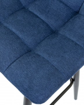 Стул барный DOBRIN NICOLE, черные матовые ножки, синяя ткань (UF860-14B) в Тавде - tavda.ok-mebel.com | фото 8