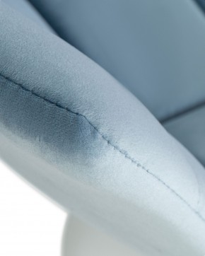 Стул барный DOBRIN TAILOR WHITE, пудрово-голубой велюр (MJ9-74) в Тавде - tavda.ok-mebel.com | фото 10