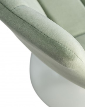 Стул барный DOBRIN TAILOR WHITE, пудрово-мятный велюр (MJ9-87) в Тавде - tavda.ok-mebel.com | фото 8