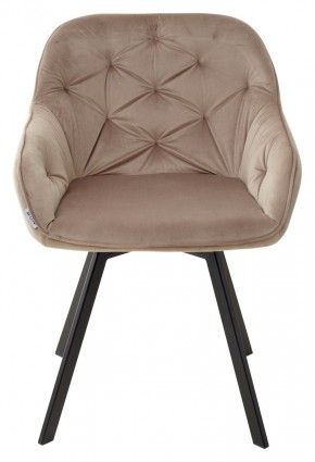Стул GALE 360 град. поворот. BLUVEL-40 BEIGE, велюр/ черный каркас, М-City в Тавде - tavda.ok-mebel.com | фото 6