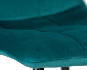 Стул обеденный DOBRIN CHILLY, Морской волны Holland 56, основание черное в Тавде - tavda.ok-mebel.com | фото 7