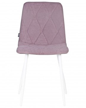 Стул обеденный DOBRIN CHILLY ROMBO, Лавандовый Simple 48, основание белый в Тавде - tavda.ok-mebel.com | фото 6
