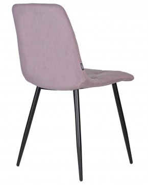 Стул обеденный DOBRIN CHILLY ROMBO, Лавандовый Simple 48, основание черное в Тавде - tavda.ok-mebel.com | фото 4