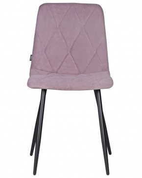 Стул обеденный DOBRIN CHILLY ROMBO, Лавандовый Simple 48, основание черное в Тавде - tavda.ok-mebel.com | фото 6