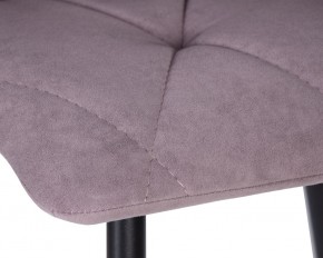 Стул обеденный DOBRIN CHILLY ROMBO, Лавандовый Simple 48, основание черное в Тавде - tavda.ok-mebel.com | фото 7
