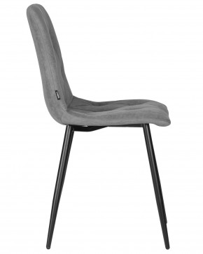 Стул обеденный DOBRIN CHILLY ROMBO, Серый Simple 33, основание черное в Тавде - tavda.ok-mebel.com | фото 3