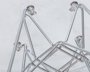 Стул обеденный DOBRIN DSR CASPER, ножки хром, цвет прозрачный в Тавде - tavda.ok-mebel.com | фото 10