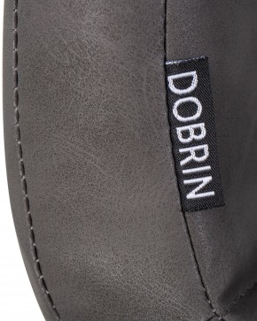 Стул обеденный DOBRIN MARK, черные ножки, серая антрацитовая винтажная экокожа (RU-08) в Тавде - tavda.ok-mebel.com | фото 9