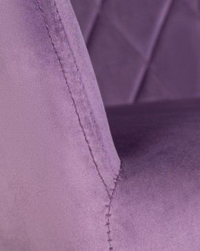 Стул обеденный DOBRIN ROBERT, черные матовые ножки, велюр V108-45 Темно-фиолетовый в Тавде - tavda.ok-mebel.com | фото 7