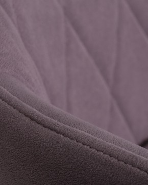 Стул обеденный DOBRIN ROBY, ЭМАЛЬ ЧЕРНЫЙ МУАР велюр Catania Lavender в Тавде - tavda.ok-mebel.com | фото 10