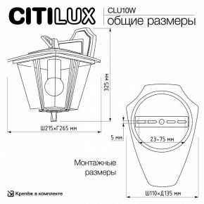 Светильник на штанге Citilux FORTS CLU10W в Тавде - tavda.ok-mebel.com | фото 9