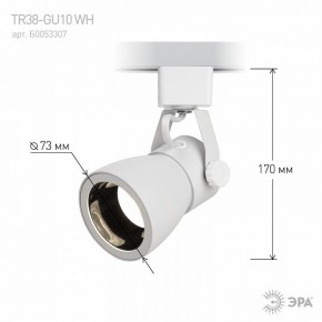 Светильник на штанге Эра  TR38-GU10 WH в Тавде - tavda.ok-mebel.com | фото 6