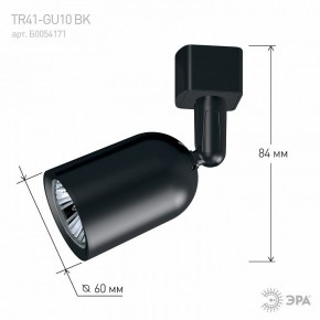 Светильник на штанге Эра  TR41-GU10 BK в Тавде - tavda.ok-mebel.com | фото 9