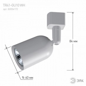 Светильник на штанге Эра  TR41-GU10 WH в Тавде - tavda.ok-mebel.com | фото 9