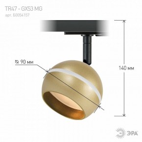 Светильник на штанге Эра  TR47 - GX53 MG в Тавде - tavda.ok-mebel.com | фото 8