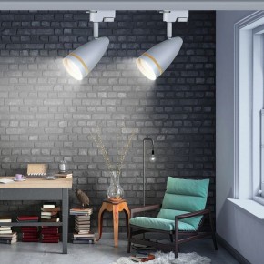 Светильник на штанге Эра  TR49 - GU10 WH в Тавде - tavda.ok-mebel.com | фото 2