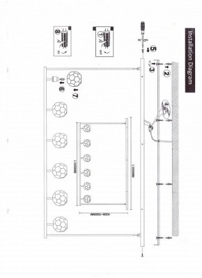 Светильник на штанге Imperiumloft RH Boule De Cristal Linear 40,1222 в Тавде - tavda.ok-mebel.com | фото 11