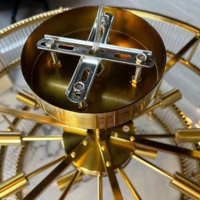 Светильник на штанге Imperiumloft RH Marais Round Chandelier 40,2668 в Тавде - tavda.ok-mebel.com | фото 15