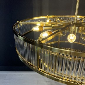 Светильник на штанге Imperiumloft RH Marais Round Chandelier 40,2668 в Тавде - tavda.ok-mebel.com | фото 6