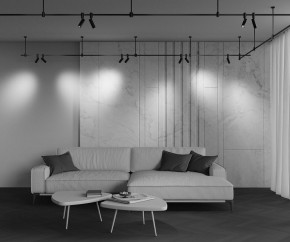 Светильник на штанге Maytoni Focus Led TR144-1-5W4K-W-B в Тавде - tavda.ok-mebel.com | фото 5